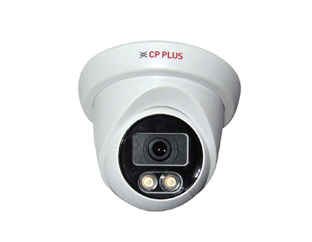 CP PLUS CP-GPC-D24L2-S Guard+ 2.4 MP Full HD IR Indoor Dome Camera, Colorful View in Dark/Night Vision