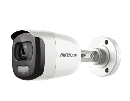 Hikvision Techlogics 2MP Bullet Full time Colour Turbo HD Camera, 3.6 mm Lens and Light Distance 20 m (White)